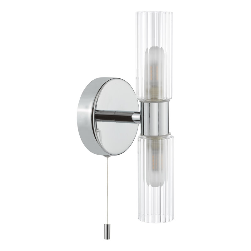 Bathroom Wall Light, Polished Chrome