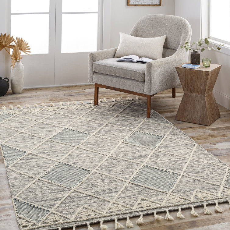Tapis gris Brennon
