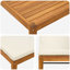  Garden Lounge Set Solid Acacia Wood & Rope Sofa Outdoor Furniture Patio