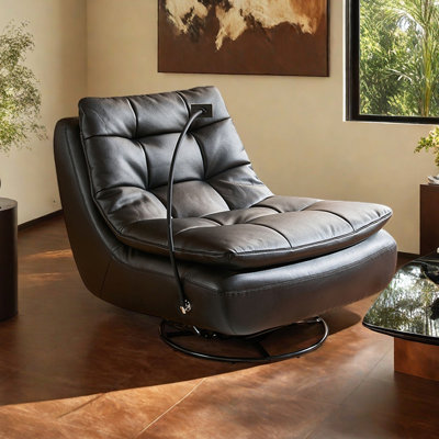 Modern 360° Rotating Recliners with Phone Holder