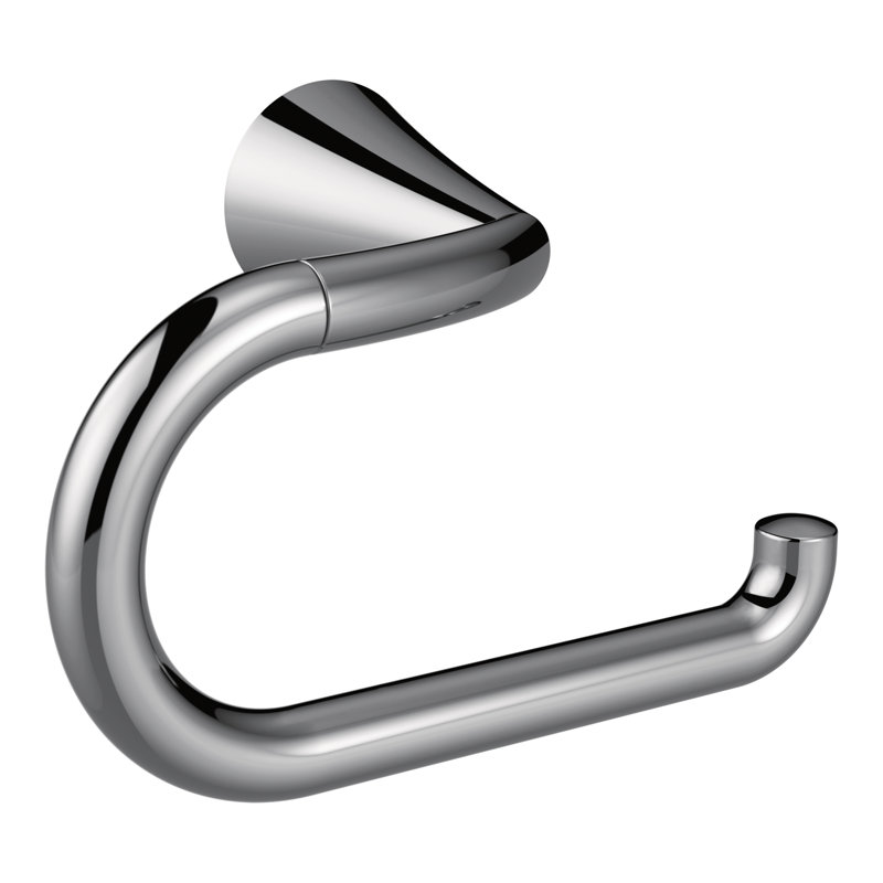 Porte-papier hygiénique mural Glyde, Chrome