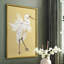 Heron Plumage V, reproduction encadrée - bois massif-621837541