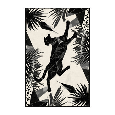 Machine Washable Osckar Ocelot Modern Geometric Rug in Beige Binding