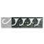 Azalea 4" x 12" Marble Mosaic Wall & Floor Tile