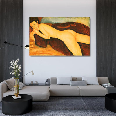 Reclining Nude from the Back, 1917