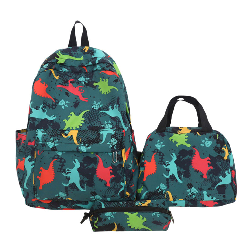 Trousse à crayons avec sac à dos et sac à bandoulière, D