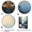 «Blue Moonlit River Blooms III - River», art mural-47244489-47244488