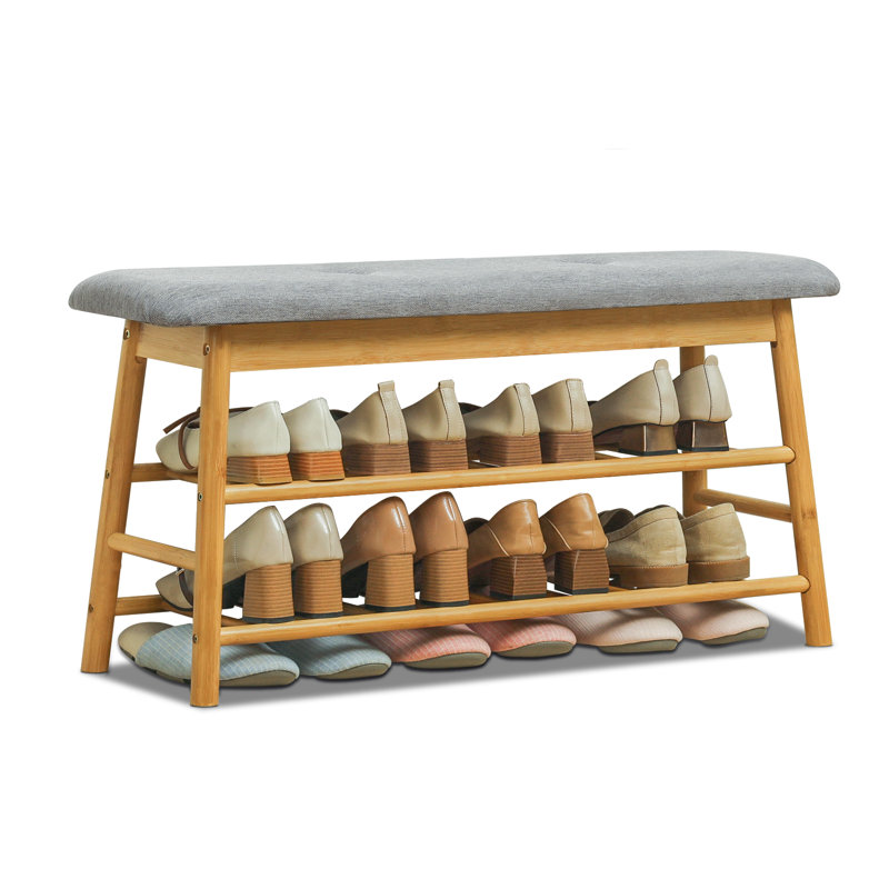 Banc de rangement pour chaussures Gibbens