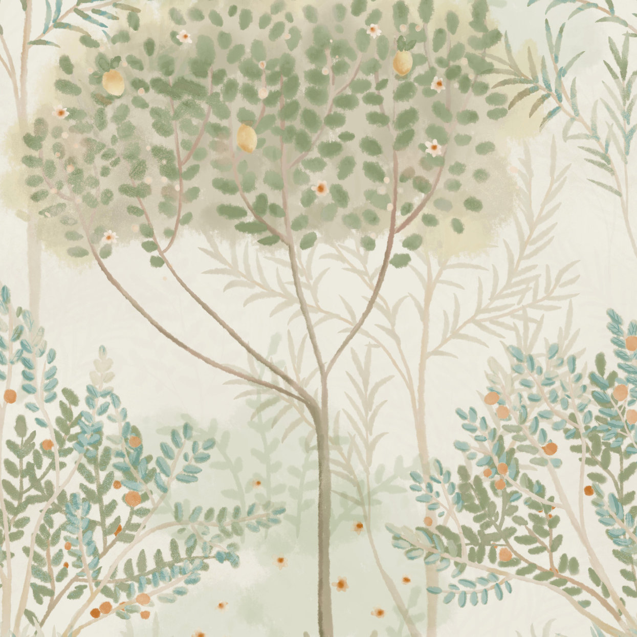 Astin Wallpaper Double Roll, Beige