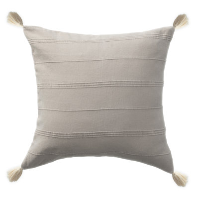 Danica Tassels Cotton Throw Pillow
