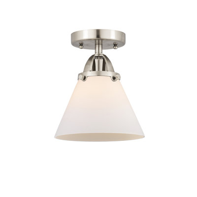 Glass LED Semi Flush Mount