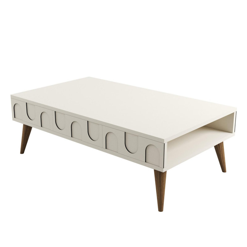 Glorias Coffee Table, Cream