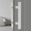 Poignée de porte à double face en acier inoxydable, paire de poignées de porte de grange coulissantes à pousser, poignée de porte commerciale en forme de H (11,61 * 1,6 * 5,95 po)-115342013