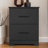 Arkia 23.7" H 2-Drawer Manufactured Wood Nightstand-69908975-119165721