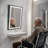 Maytha Fixed Tilt Mirror With Led Lights Dimmer, 3 Color Lighting Temperature, Anti-fog, Ip56