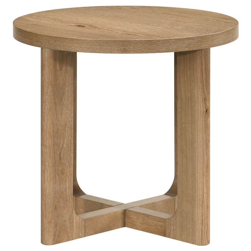 Table de bout Wai, Marron clair