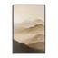 «Moody Mountains Foggy Landscape», estampe numérique, conception de Petal Prints Design-877941521-877941520