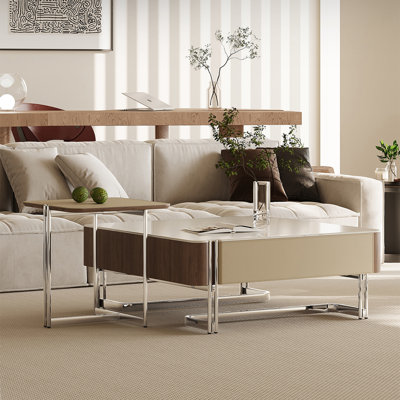 Ensemble de tables basses en pierre italienne