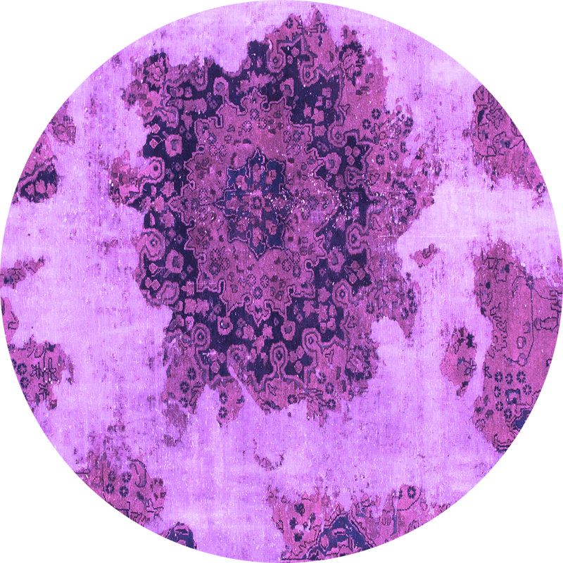 Tapis mauve Deah, Rond 3 pi