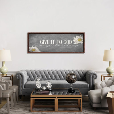 Give It by Kimberly Allen - Panoramic Print on Canvas