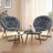 Masciarelli Upholstered Saucer Chairs Lounge Chairs, Bedroom Folding Papasan Chairs Reading Chairs-920271721-895868163