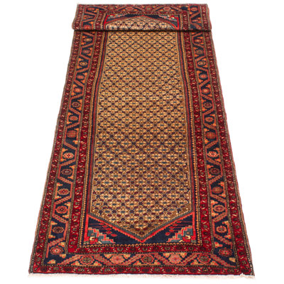 Tapis brun Konya Anatolian 3 pi 7 po x 12 pi 10 po