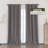 100% Blackout Thermal Insulated Polyester Curtain Pair-633352626-633352630