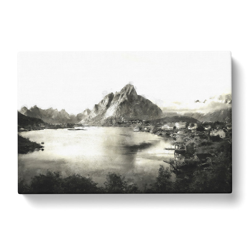 Reine Norway - Wrapped Canvas Print, 60cm H x 91cm W x 4cm D