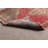 Small Red Turkish Rug For Your Kitchen or Entrance Floor Adding a Vintage Oushak Vibe