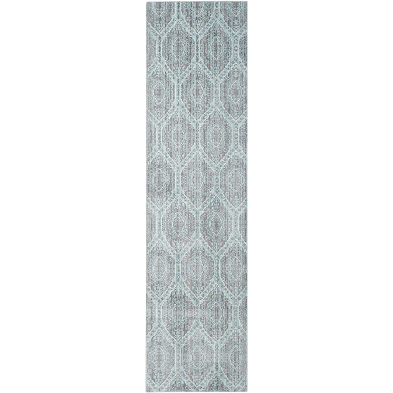 Savorey Damask Hand Woven Area Rug, Runner 69 x 244 cm