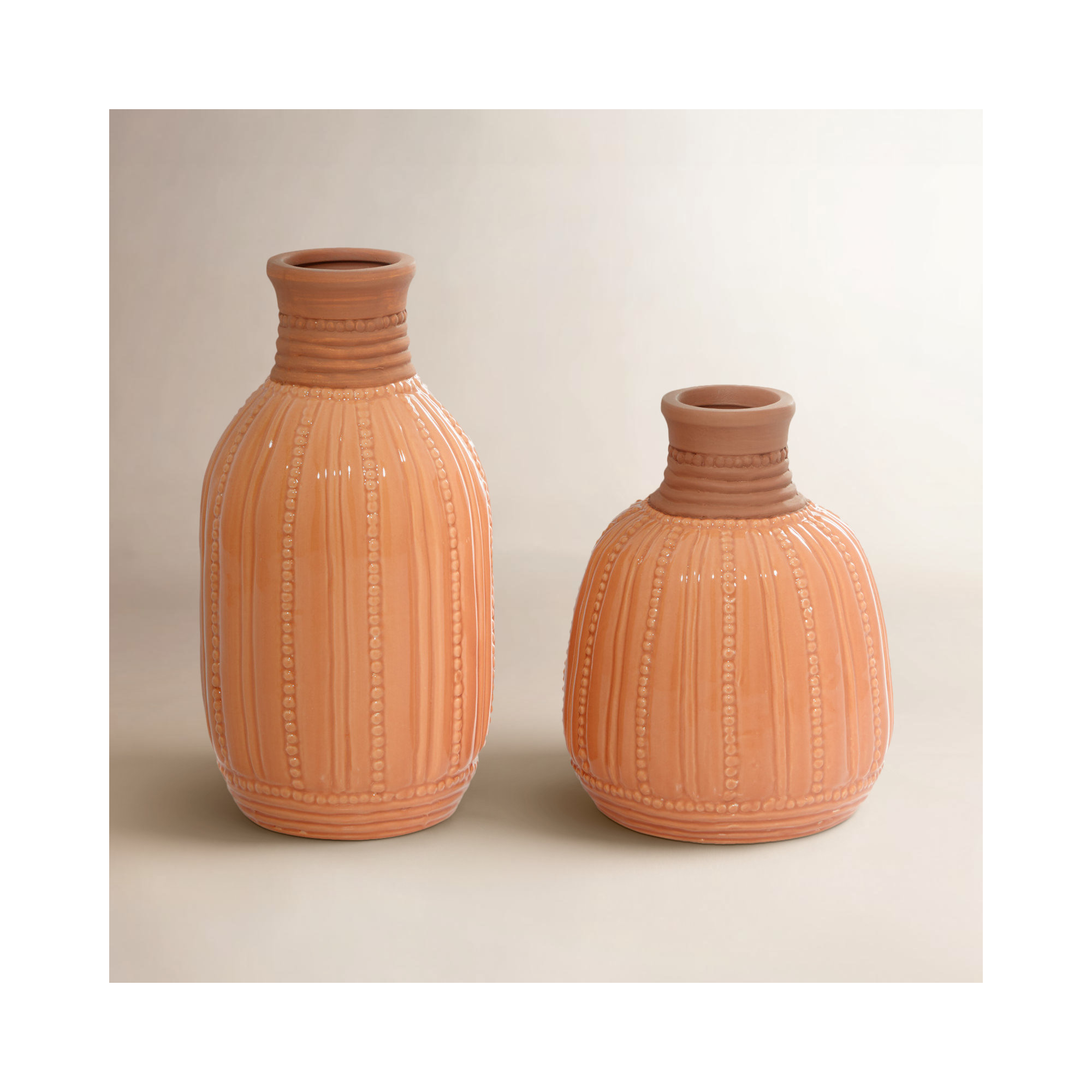 Tulipe 9.1'' Handmade Ceramic Table Vase