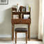 Bureau d'écriture moderne simple en bois d'hévéa-897711982