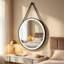 Darita Aluminium Round Mirror-1184727522