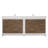 Marche 83.4 " W Double Vanity Bathroom Vanity With Acrylic Top-486424862-485767067