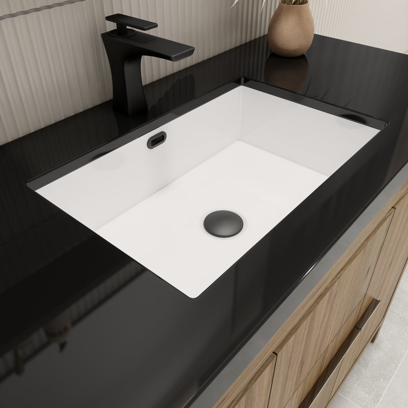Enhaut 48" Single Bathroom Vanity Set, Natural Oak