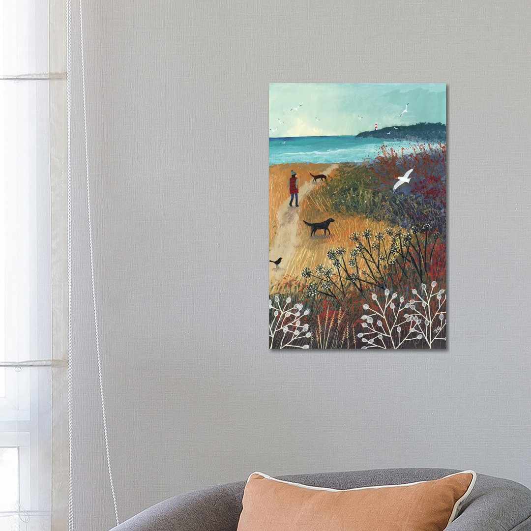 Walk To The Sea by Jo Grundy Acrylic Print