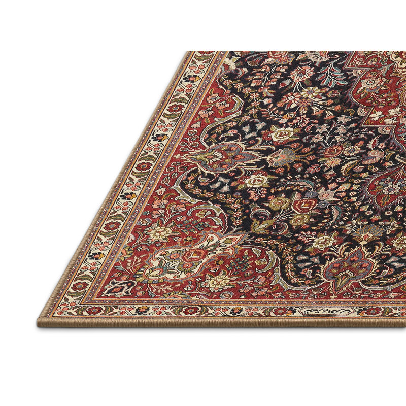 Oriental Indoor Rug, Rectangle 4' x 6'