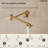 Wall Mount Pot Filler Faucet with Retractable Arm, 2-Handle  Kitchen Faucet for Stove Use-109768113