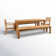 Adagio 4 - Person Rectangular Teak Outdoor Dining Set with Cushions