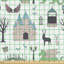 Bergeronnes Castles Dragons Deers Lantern Fabric