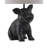 18" Resin Pig Table Lamp With Shade-611404054-611404048