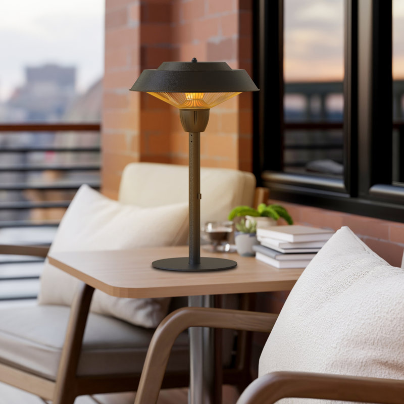 Chauffe-terrasse électrique de table 1500W