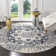 Leyva Cream/Navy Area Rug