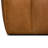 Capa Genuine Leather Corner Sectional Sofa In Saddle Tan