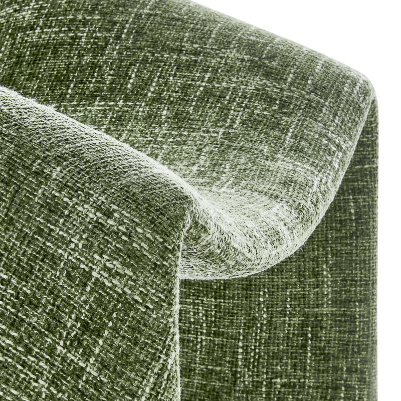 Modway Vivi Upholstered Lounge Chair, Basil 