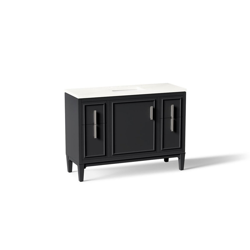 Southerk 48-In Bathroom Vanity Set, Slate Gray