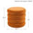 Leiani 19.5" W Round Upholstered Storage Ottoman -676380858