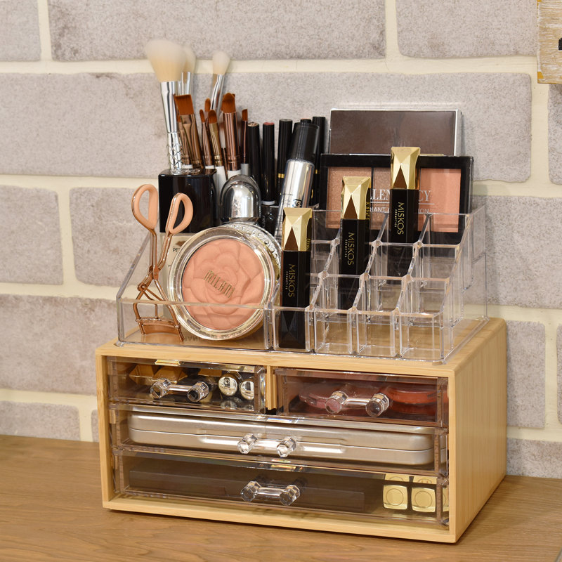 Organisateur de maquillage Lochanjit Bamboo