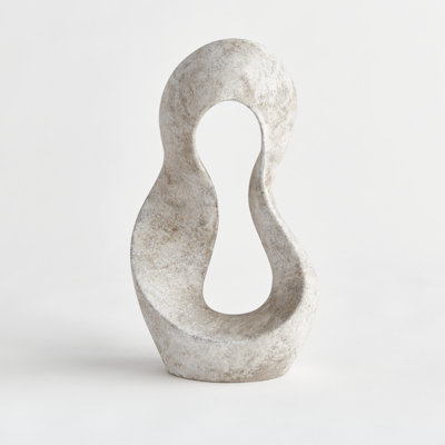 Curved Clay Sculpture