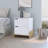 Ralston 2-Drawer Nightstand In White And Macadamia-194405878